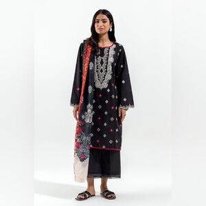 Beechtree Black Casual Long Sleeve 2 Piece Dress